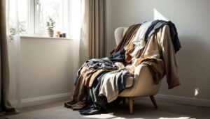 Piętrzysz ubrania na krześle? Psychologia mówi, że to zdradza ten typ osobowości