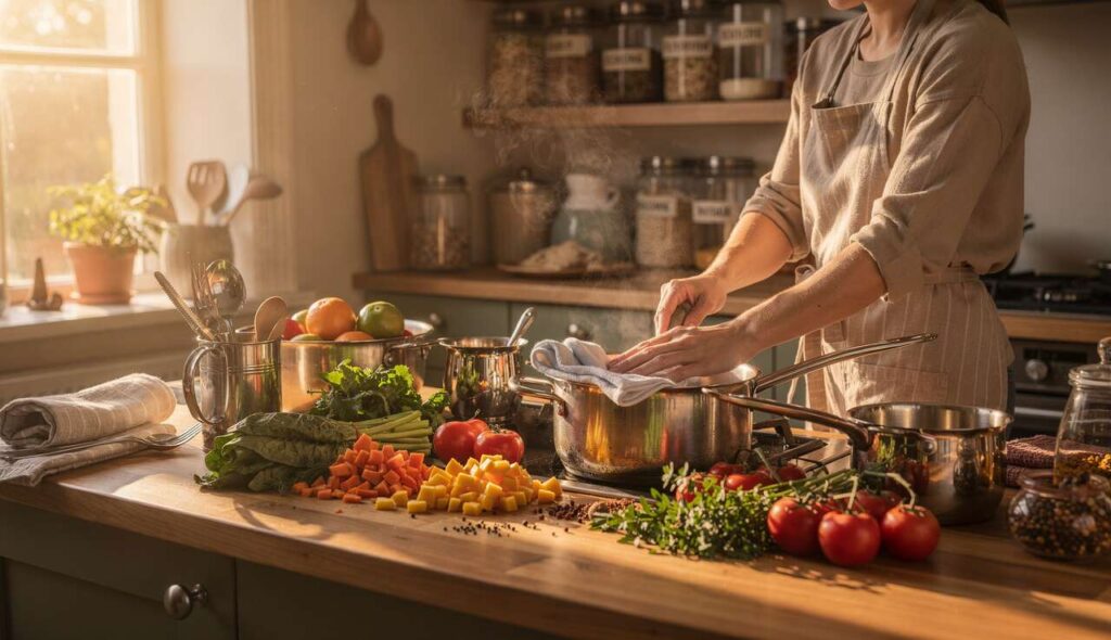 Kto sprząta od razu podczas gotowania, ma te 9 wyjątkowych cech według psychologii